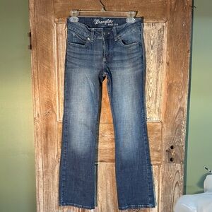 Wrangler Women's Classic Blue Boot Cut Jeans